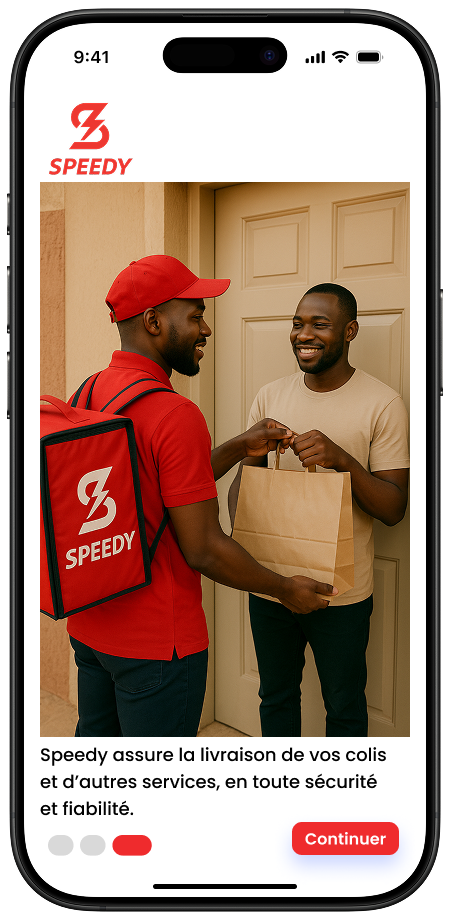 Speedy - Livraison en cours
