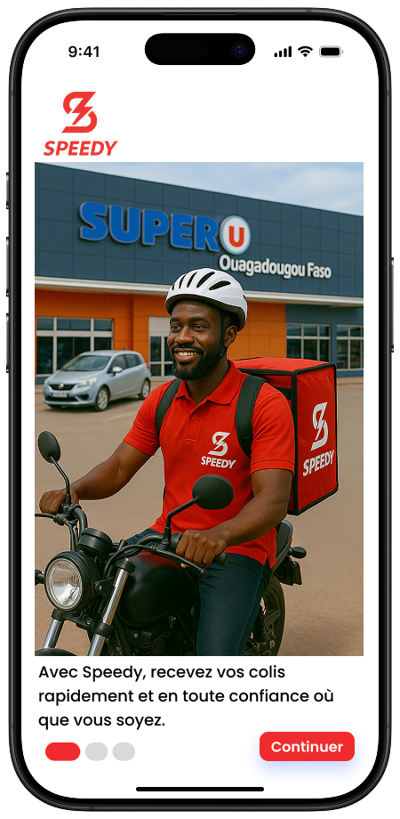 Application Speedy Livreur